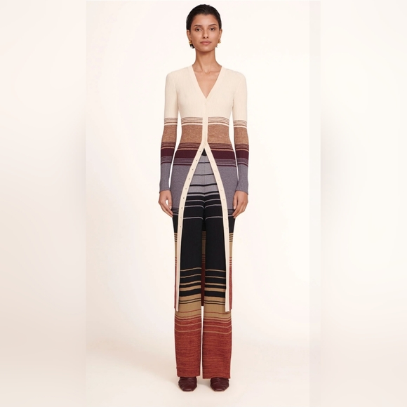 STAUD Shoko Sweater Sahara Stripe - Picture 5 of 10